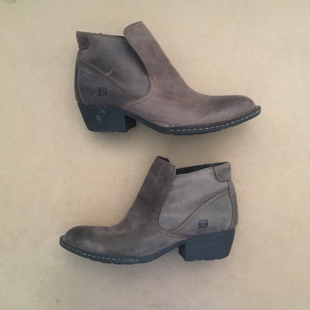 Born Leather Booties